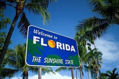 FL, the sunshine state