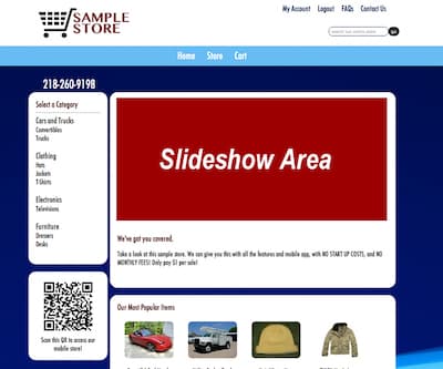 SimpleSellingSite Demo 2012